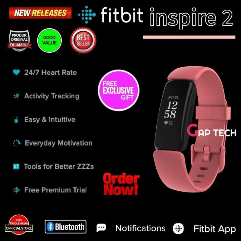 Fitness Tracker Fitbit Inspire Hr Bluetooth Pairing Fitness Tracker