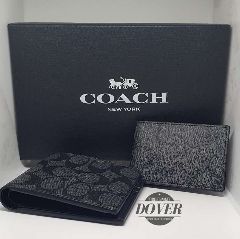Coach discount wallet harga