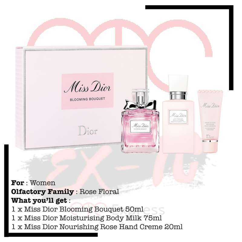 Jual Gift set Miss Dior Blooming 