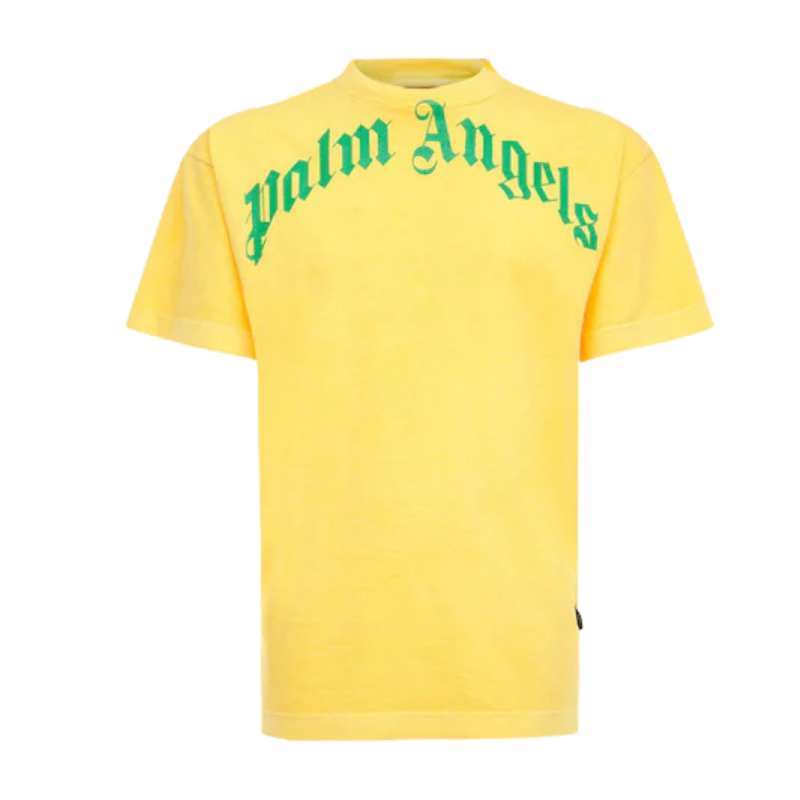 Palm Angels Vintage Wash Curved Logo 