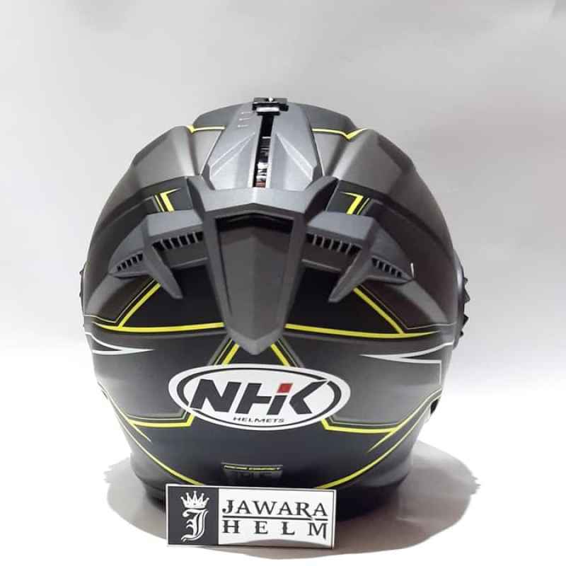 Jual Helm Nhk Gladiator Motif Hawk Black Yellow Dof Terbaru Juli 21 Blibli