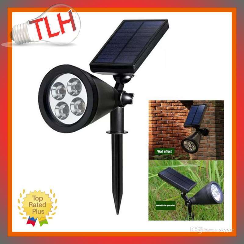 Jual Lampu Sorot Outdoor Taman Unik Led Tenaga Surya Minimalis Waterproof Tempel Pasak Murah Mei 2021 Blibli