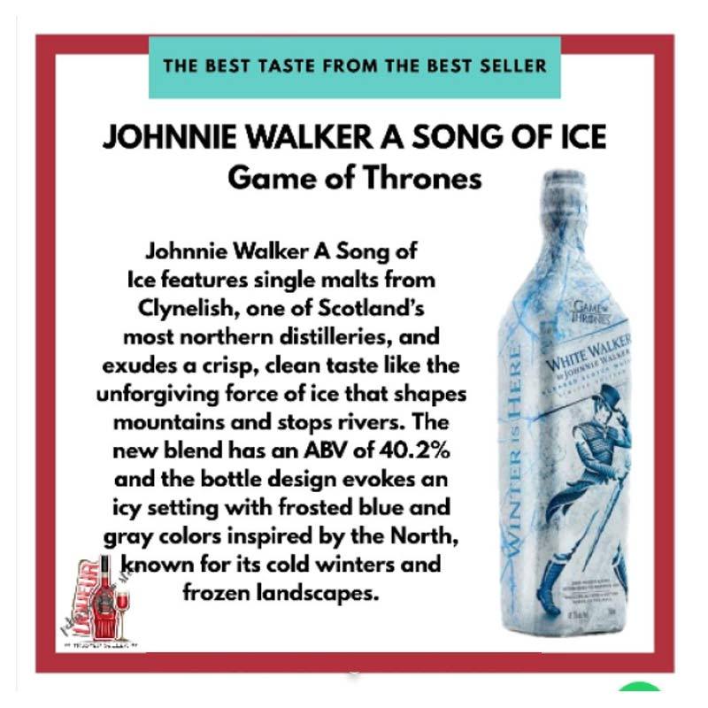 Jual Johnnie Walker A Song Of Ice (70cl, 40.2%) di Seller ...