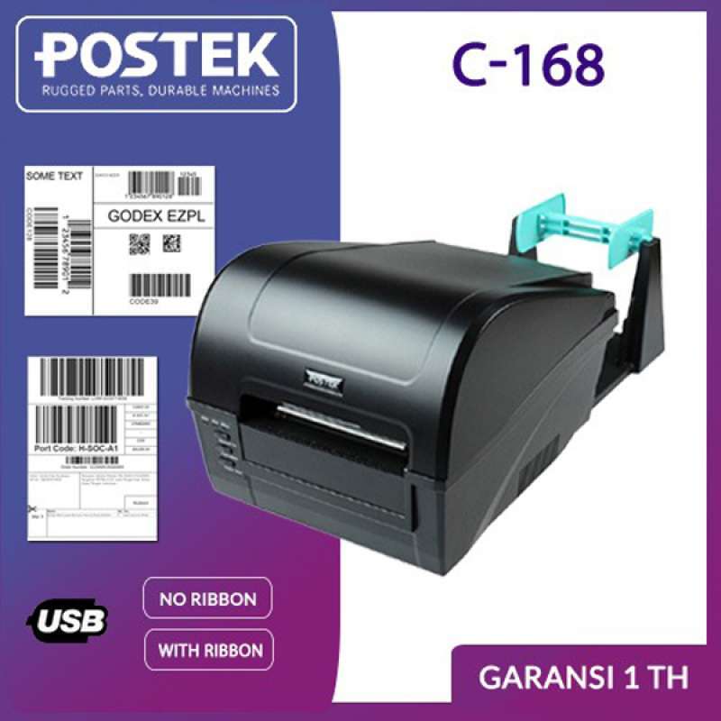 Jual LABEL PRINTER POSTEK C-168 C168 