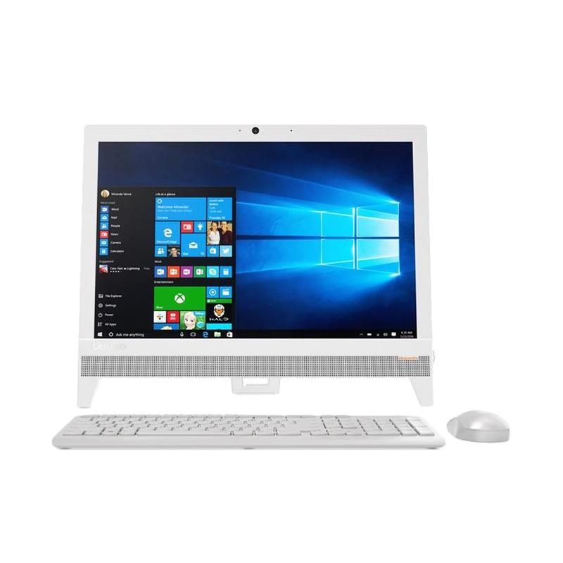 Lenovo AIO 310-20ASR - E2-9000 - 4/500GB - 19.5" - WHITE - W10 (F0CK0003ID)