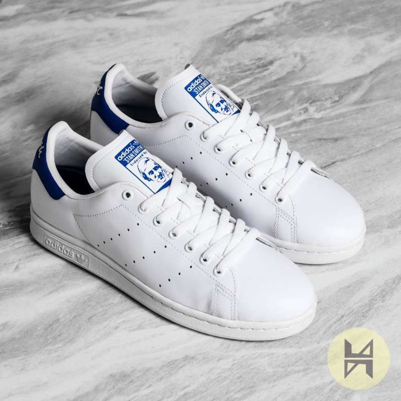Stan smith blue and white Clearance