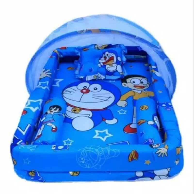 Jual Kasur Bayi Doraemon / Kasur Bayi Kelambu / Kasur Anak ...