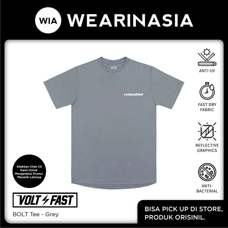 Jual T-Shirt Kaos Polos Pria Volt and 