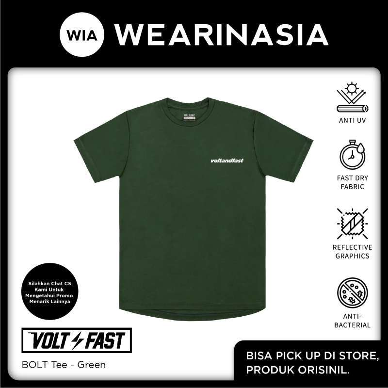 Jual T-Shirt Kaos Polos Pria Volt and 