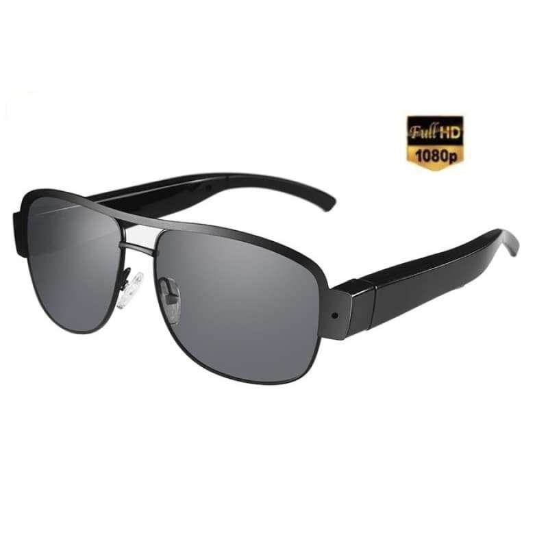 kacamata hitam kamera full hd dan rekaman audio spy cam camera original 100