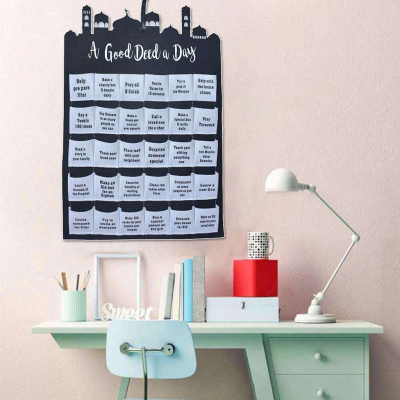 Jual Ramadan Calendar Eid Mubarak Hanging Calendar Advent Calendar 2021 For Kids Eid Gifts Ramadan Decorations Online Mei 2021 Blibli