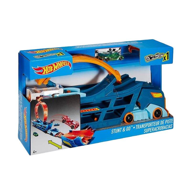 hot wheels stunt n go hauler