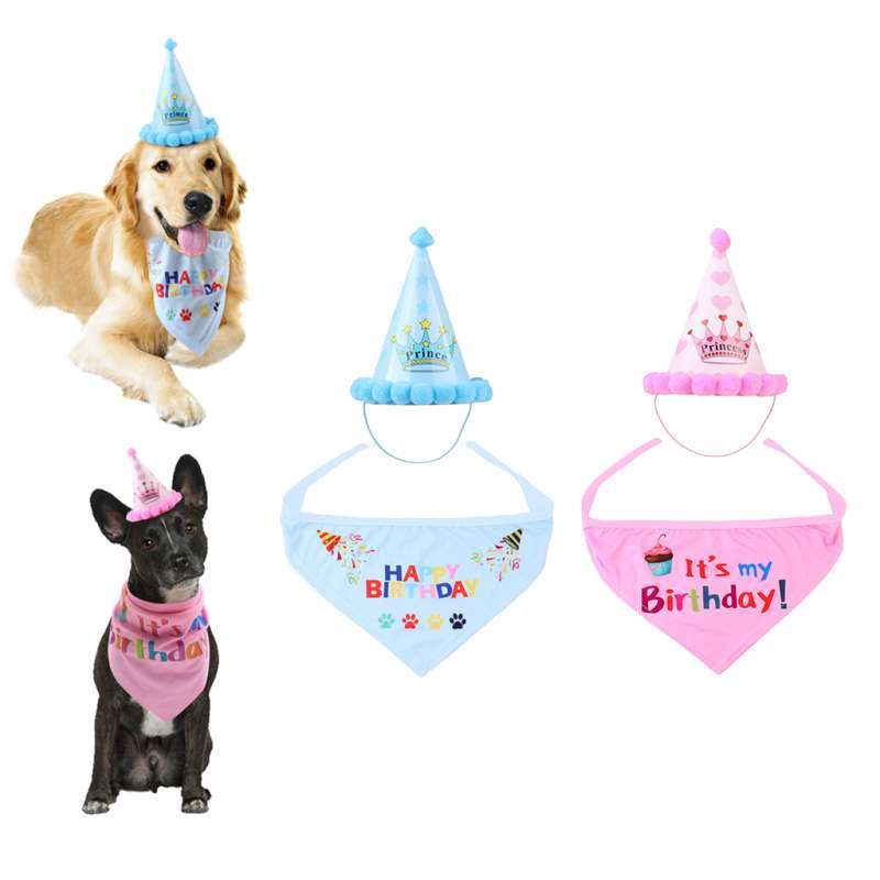 Promo 4xPet Dog Cat Birthday Party Hat 