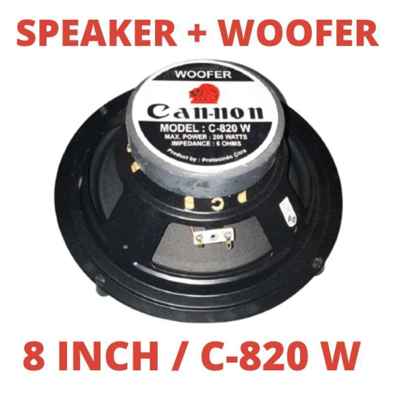 Speaker jordan 8 inch