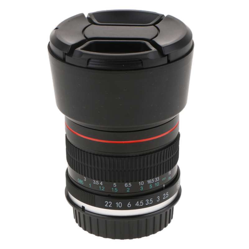 85mm f 1 8 telephoto portrait lens for canon 60d 7d 6d 5d 750d 600d 550d