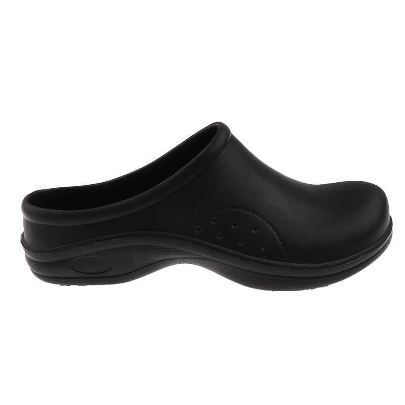 black nursing clogs