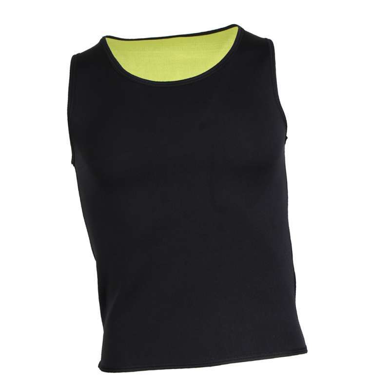 Jual Men Sauna Sweat Vest Weightloss Shapewear Neoprene Tank Top Xl Black Yellow Terbaru Desember 2021 Harga Murah Kualitas Terjamin Blibli