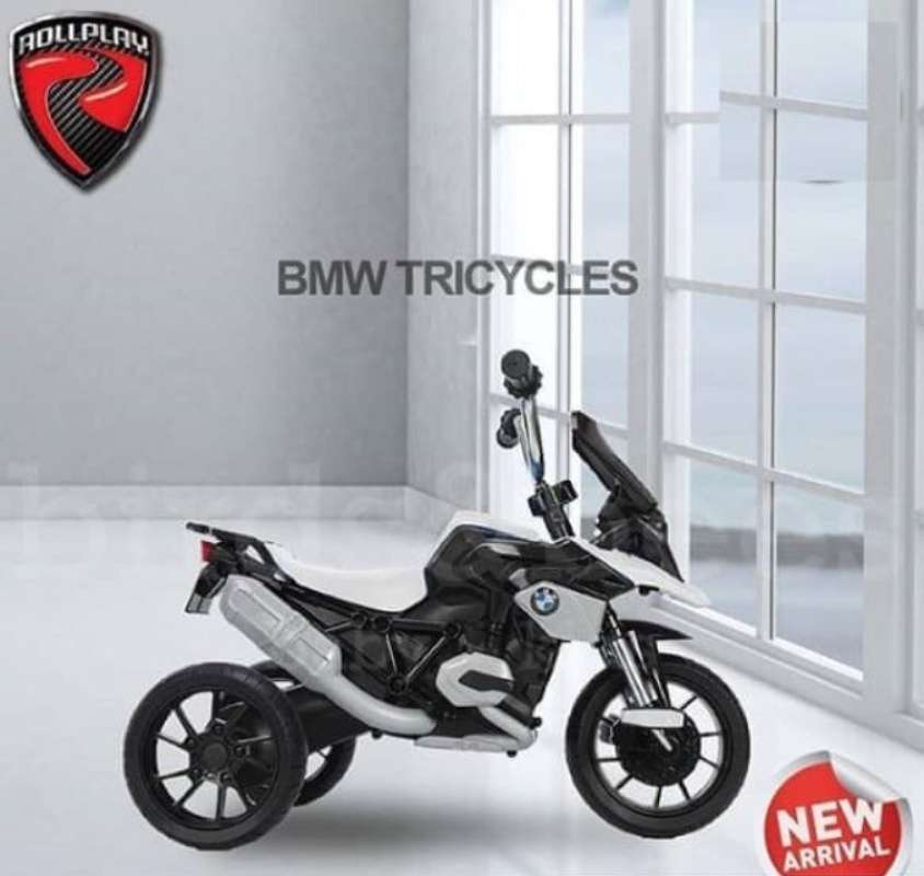 Promo Rollplay Sr1300-fb01 Bmw Tricycles White Ride On Toys Diskon - Main Image