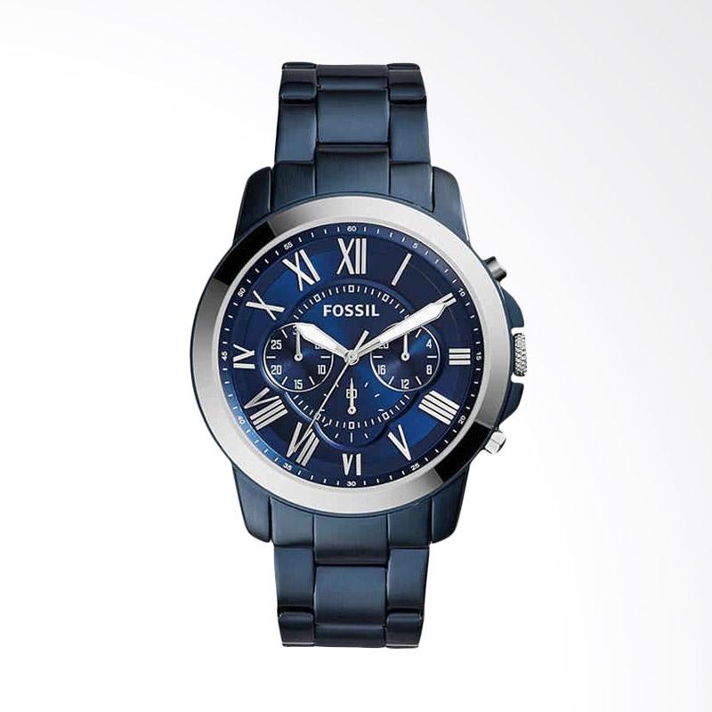 Fossil Stainless Steel Jam Tangan Pria - Navy Blue FS5230