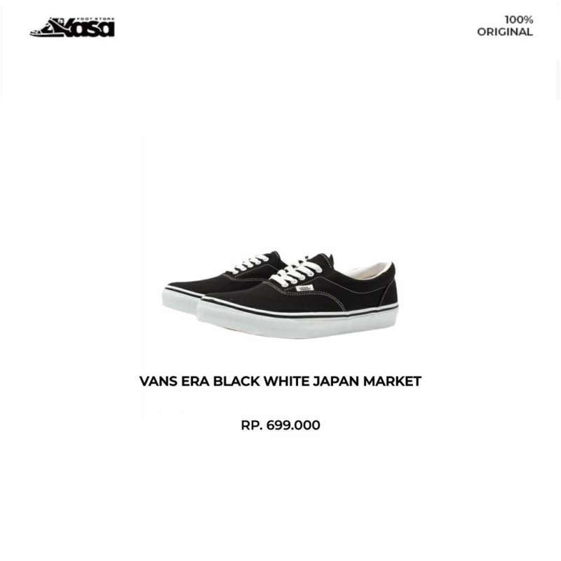 Vans era japan market top