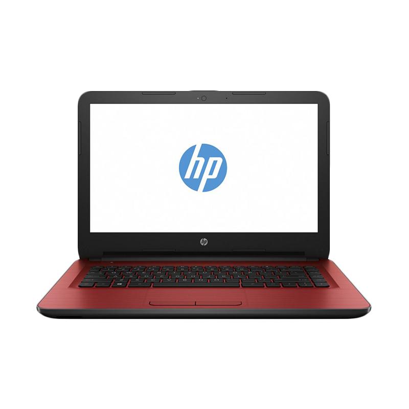 HP 14-AM507TU Notebook - Merah [IntelCorei3-6006U/ 4 GB/ Intel HD/ 14"/ Win10]