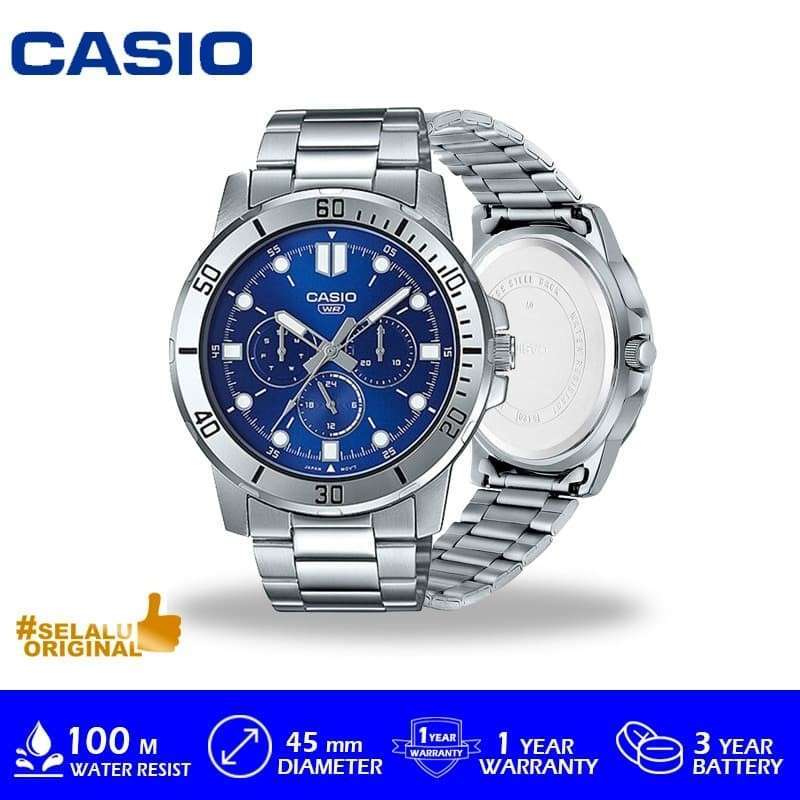Jual Casio General MTP-VD300D-2EUDF/MTP-VD300D-2EUDF/MTP-VD300D Original di  Seller Temismani - Kota Jakarta Pusat, DKI Jakarta | Blibli