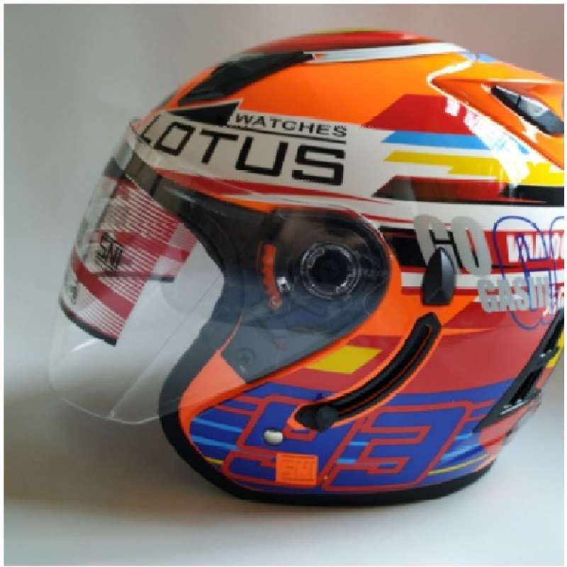 Jual Helm ARL Centro Double visor Lotus 