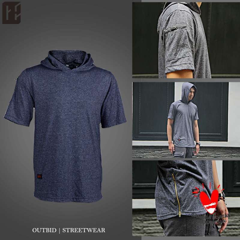 Kaos longline hoodie clearance