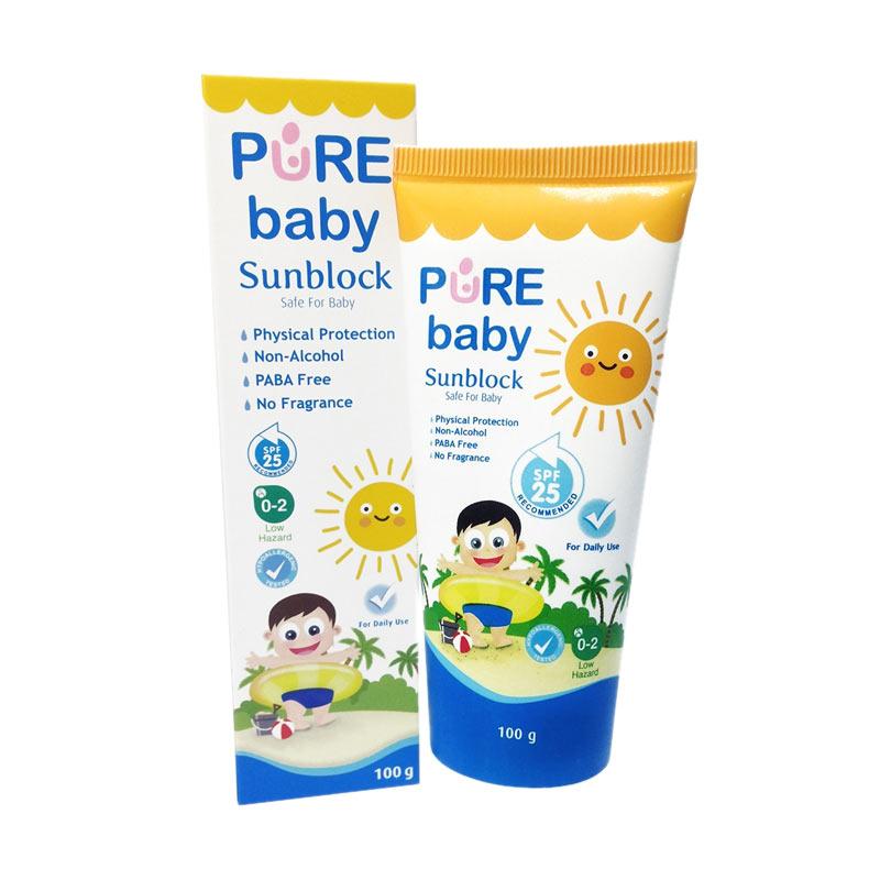 Pure Baby Sunblock Krim Bayi [100 g 
