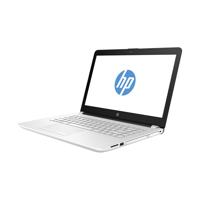 HP 14-BW011AU Notebook - Putih [AMD A6-9220/ RAM 4GB/HDD 500GB/ DOS] White Ochre