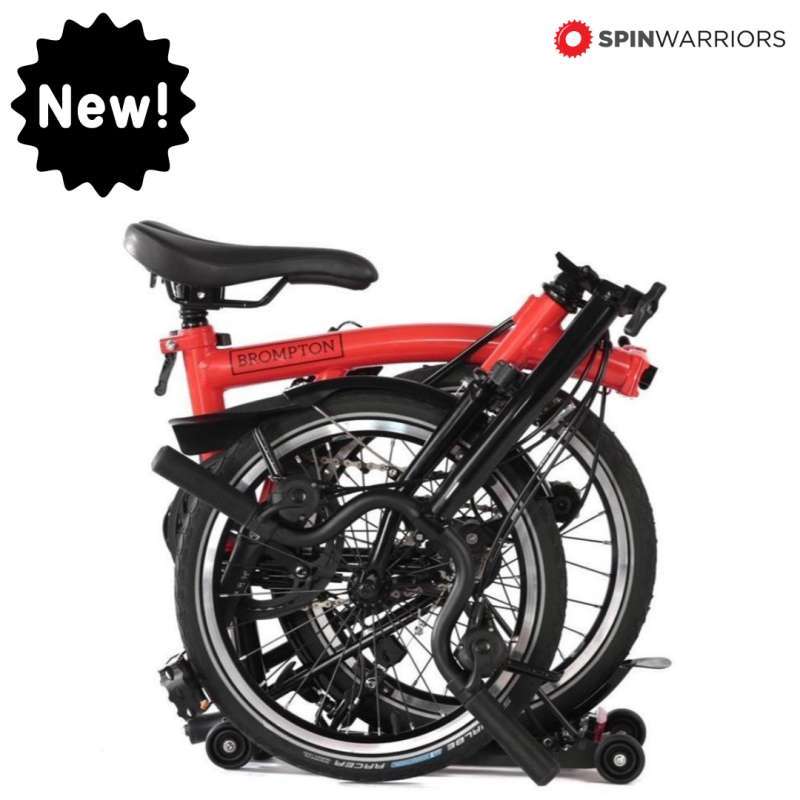 Jual SEPEDA LIPAT BROMPTON SUPERLIGHT TITANIUM BLACK EDITION M6R