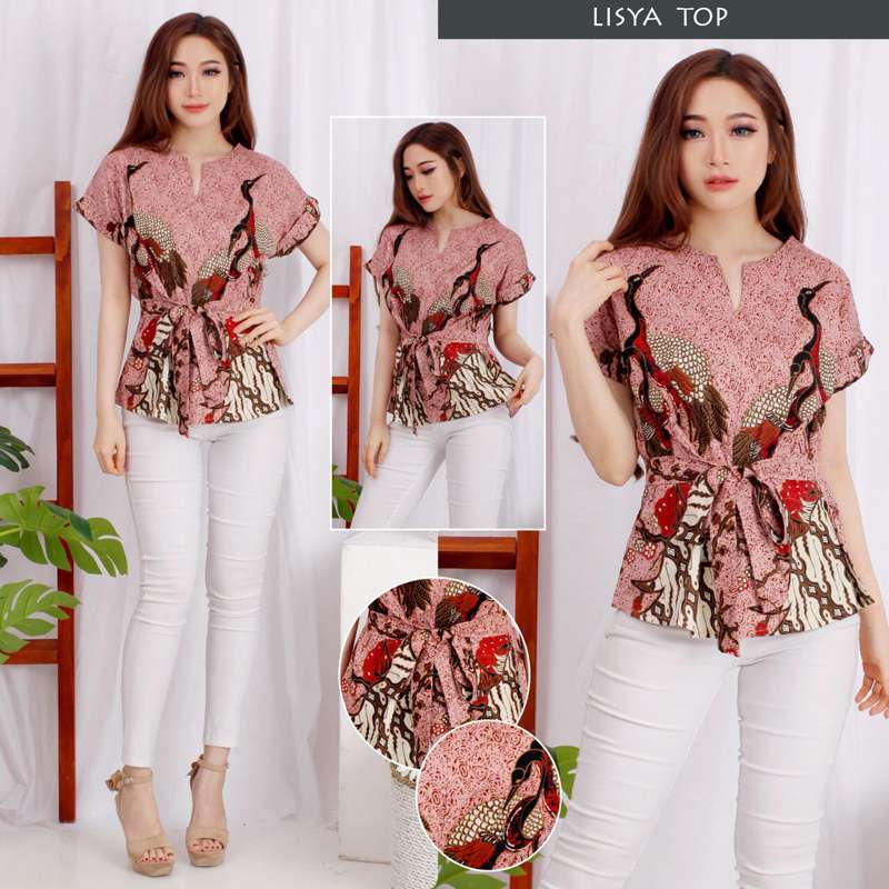 Jual Evercloth Atasan Batik Wanita Batik Modern Batik Couple Kebaya Lisya Top Online Mei 2021 Blibli