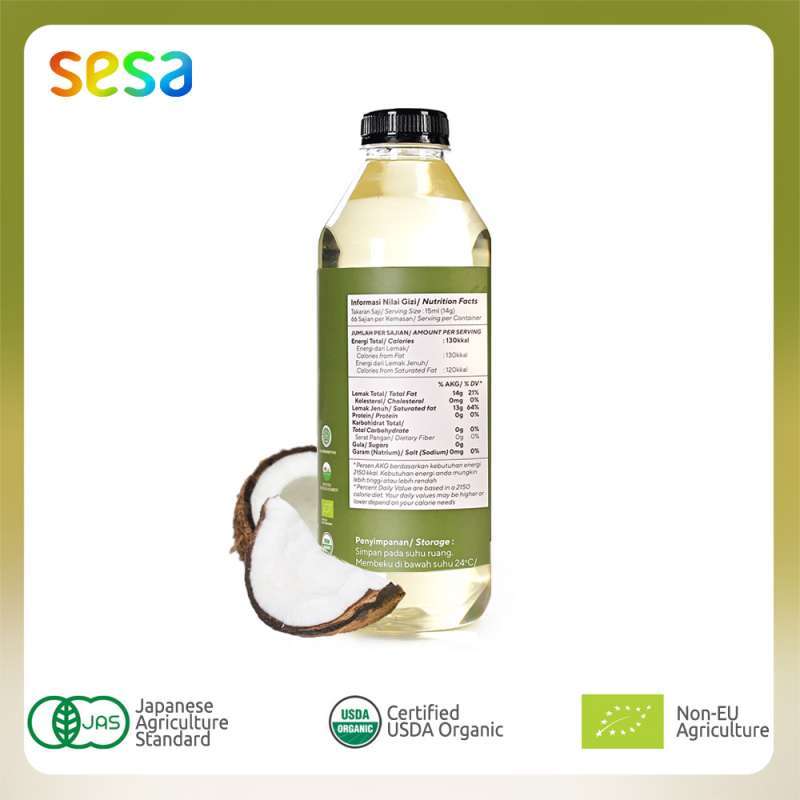 Jual Javara Coconut Cooking Oil Non Aroma Pet Bottle 1 L di ...