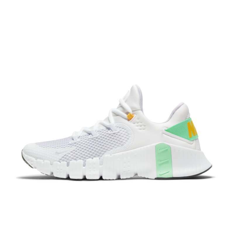 Women's Training Shoe White Grey Green 