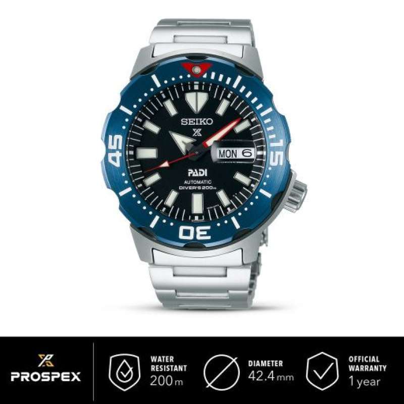 Promo Jam Tangan Pria Seiko Prospex Monster Padi SRPE27K1 Automatic Diver  Original di Seller Seiko Official Store - Kota Jakarta Pusat, DKI Jakarta |  Blibli