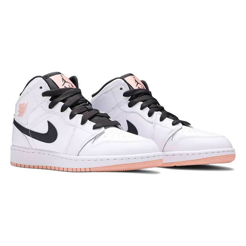 Jual NIKE Air Jordan 1 Mid White Arctic 