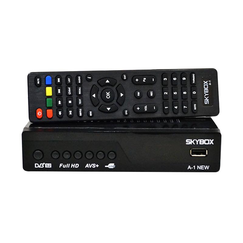 Jual Skybox A1 New Avs Receiver Parabola Support Bisskey Powervu Tandberg Cccam Murah Mei 2021 Blibli