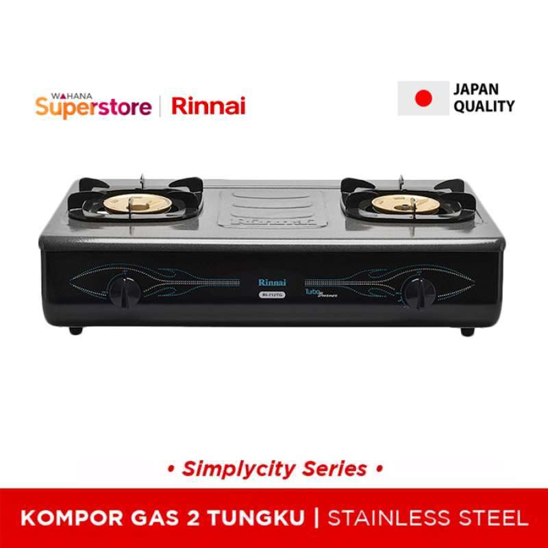 Promo Rinnai RI-712TG Kompor Gas Diskon 4% di Seller WAHANA SUPER Official  Store - Wahana Superstore | Blibli