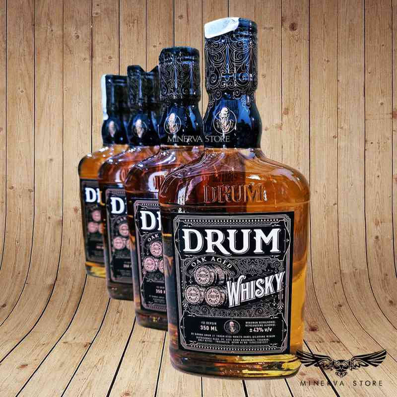 Promo Drum Oak Aged Whisky Black Label 350 mL Diskon 20% di ...