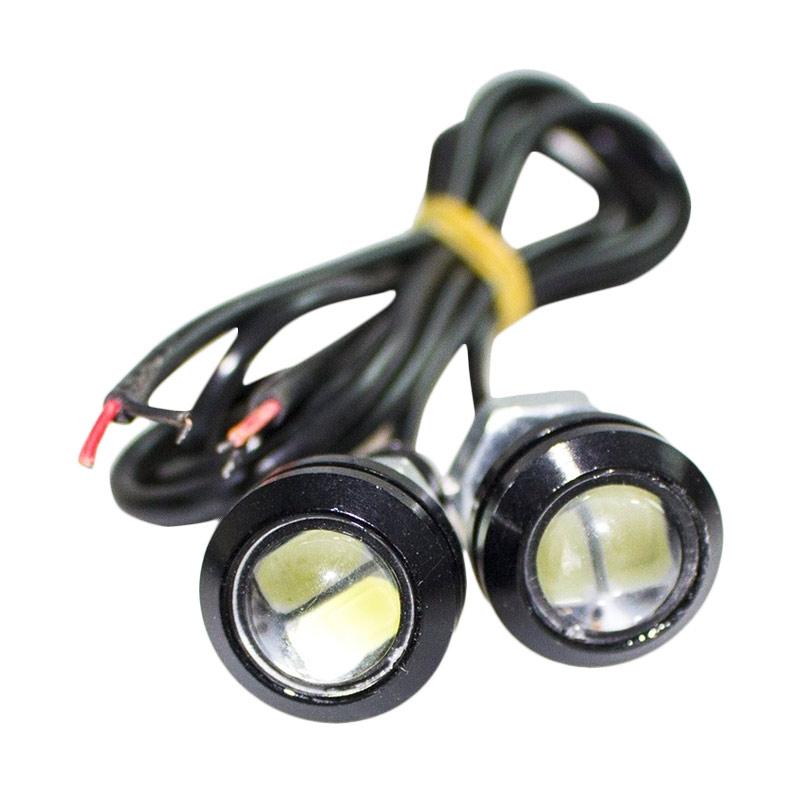 Jms 1 Pair 2 Pcs Lampu Led Mobil Motor Eagle Eye Drl Daytime Turn Source ·