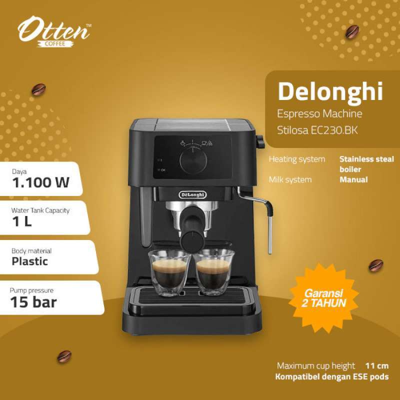 Promo DeLonghi - Stilosa EC230.BK 