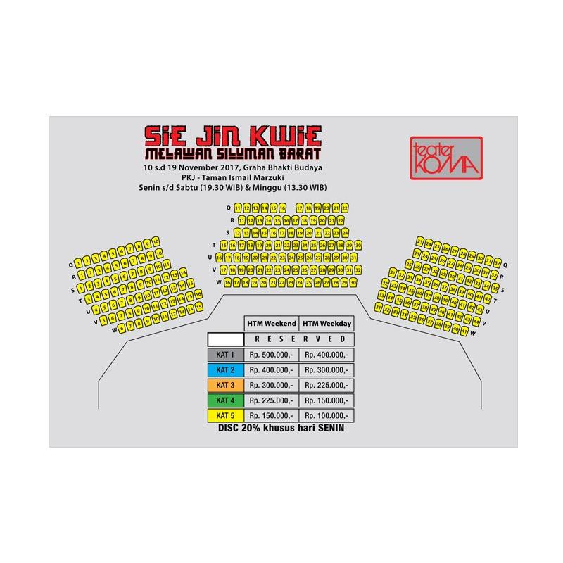Teater Koma Sie Jin Kwie Melawan Siluman Barat E Ticket