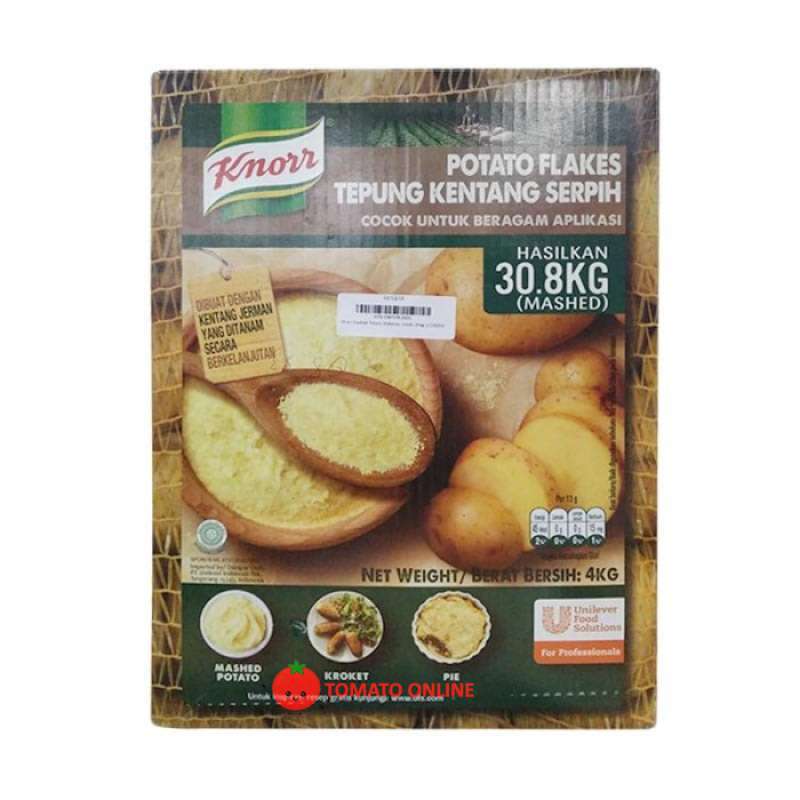 Jual Knorr Knoor Mashed Potato Flake Tepung Kentang 4 kg 4kg