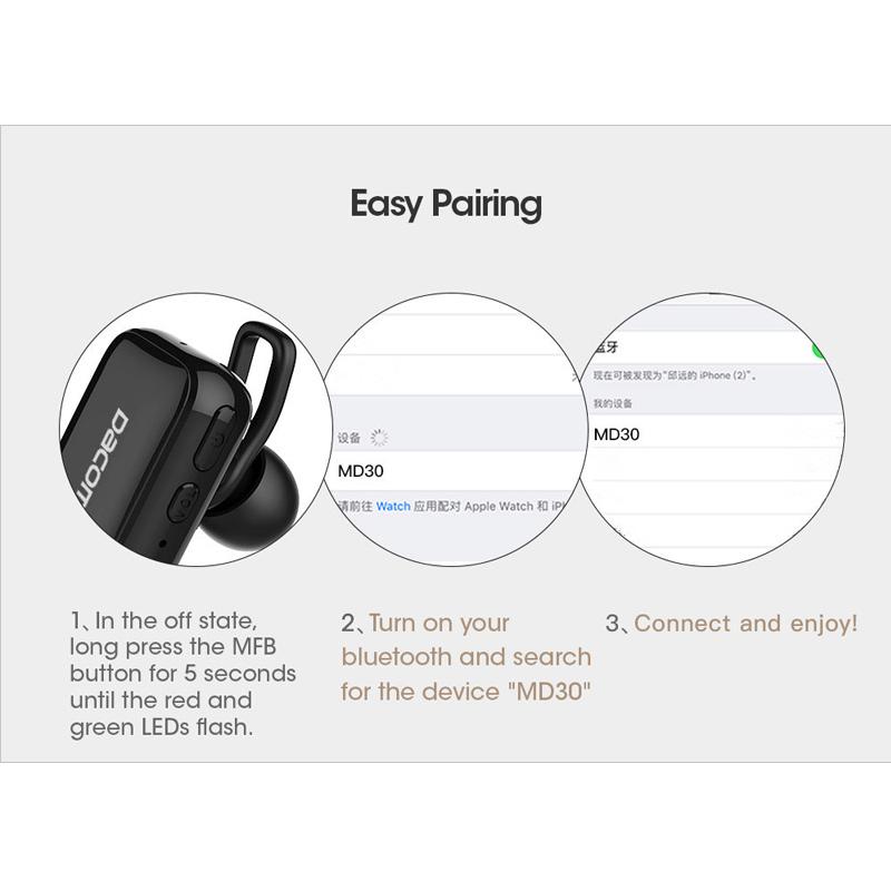 Jual Dacom Md30 Tws True Original Bluetooth Headset With