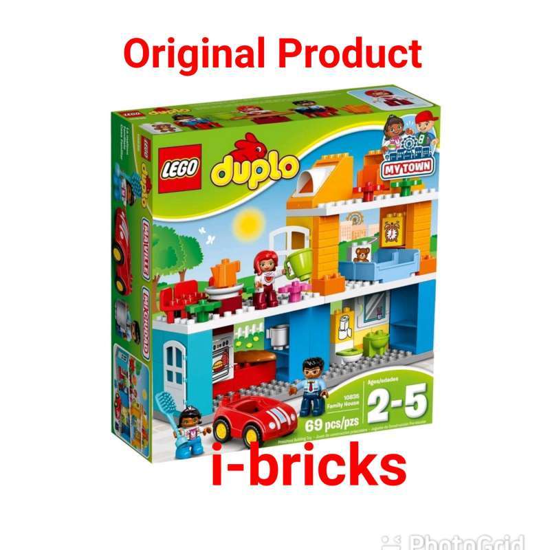 Jual LEGO Duplo 10835 Family House Blocks Stacking Toys Di
