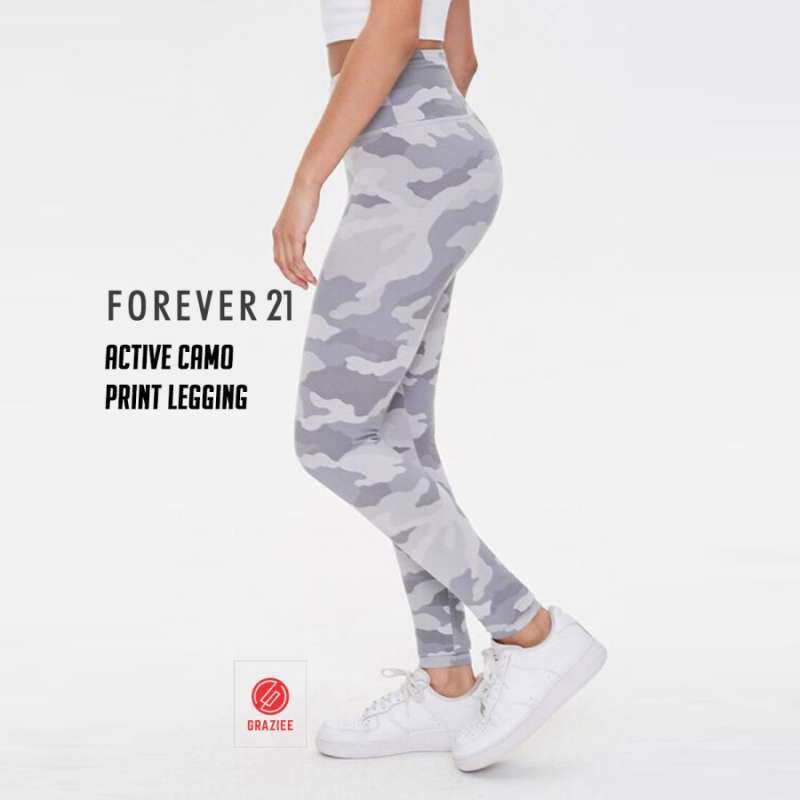 White camo on sale leggings forever 21