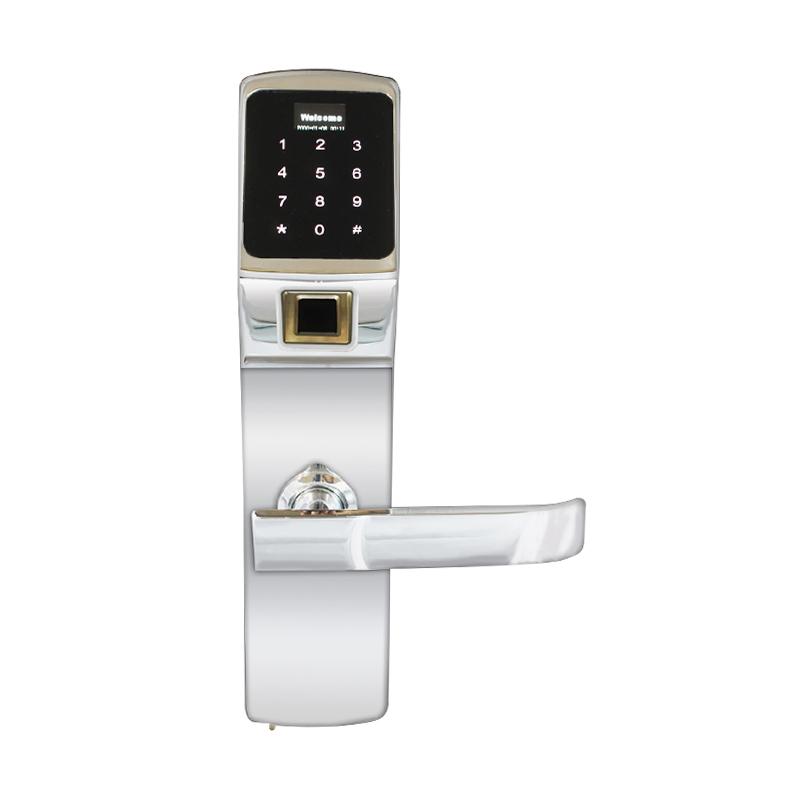 Jual E Guard Td1603 Smart Digital Door Lock Fingerprint Id Recognition Pin Card Kunci Pintu Digital Silver Online September 2020 Blibli Com