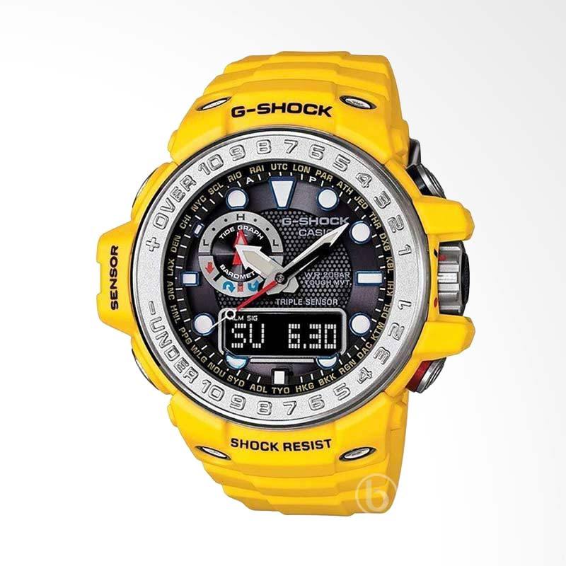 Jual Casio G Shock Waveceptor Ltd Edition Color Jam Tangan Pria Yellow Gwn 1000 9a Gulfmaster Online November 2020 Blibli