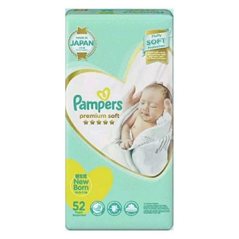 Jual Pampers Premium Care Tape Diapers Perekat Sekali Pakai Popok