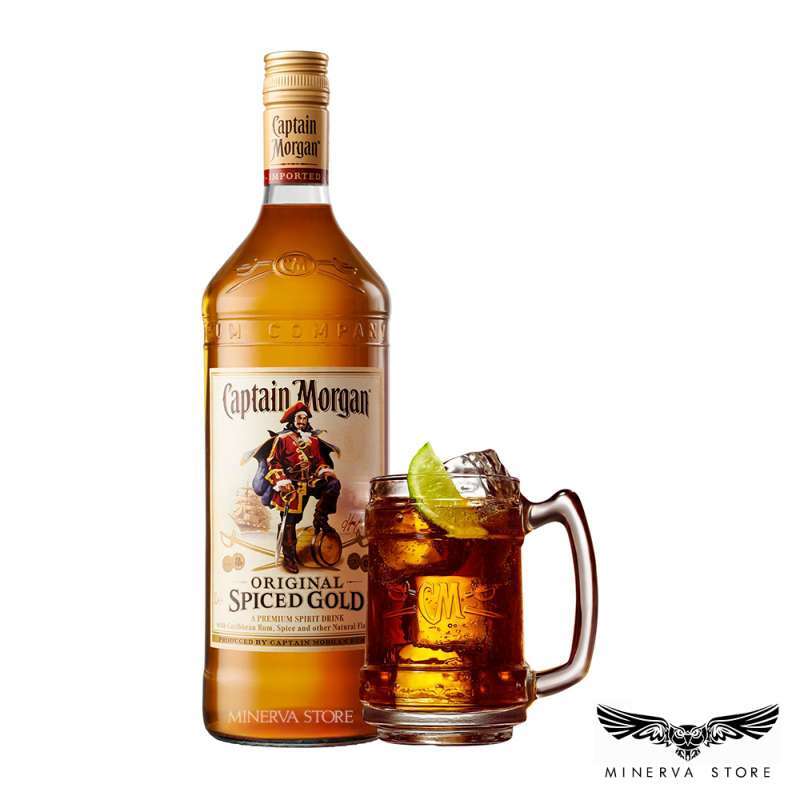 Promo Captain Morgan Original Spiced Gold Rum Minerva Drink ...
